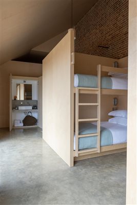 The Great Barn Bunk room sleeping 8 